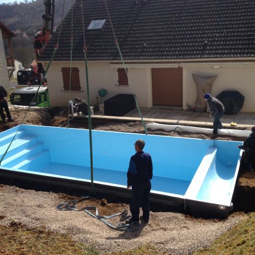 Instalaltion piscine à Toul